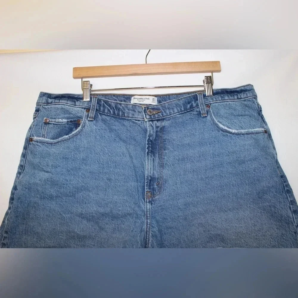 Abercrombie & Fitch Blue Denim Jean Shorts